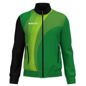 Кофта спортивная SECO® Davina Black 22220307 цвет: зеленый