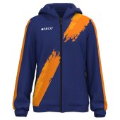 Куртка ветровка SECO® Giovani 22270605 цвет: темно-синий/ оранжевый