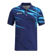 Футболка Поло SECO® Meteor 25240412 цвет: темно-синий/голубой