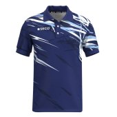 Футболка Поло SECO® Meteor 25240512 цвет: темно-синий/белый