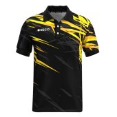 Футболка Поло SECO® Meteor 25240801 цвет: черный/желтый