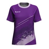 Футболка игровая SECO® Astrada 25227108 женская цвет: фиолетовый