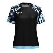 Футболка игровая SECO® Fasfana 25226811 женская цвет: голубой