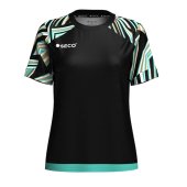 Футболка игровая SECO® Fasfana 25226817 женская цвет: бирюзовый