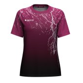 Футболка ігрова SECO® Lightning 25227516 жіноча колір: бордовий