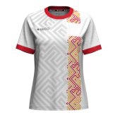 Футболка игровая SECO® Sefa White 25228202 женская цвет: красный