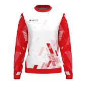 Кофта спортивная SECO® Forza 25318002 женская цвет: красный