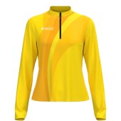 Кофта спортивная SECO® Davina 26315003 женская цвет: желтый (короткая молния)