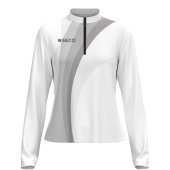 Кофта спортивная SECO® Davina 26315010 женская цвет: белый (короткая молния)