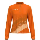 Кофта спортивная SECO® Astrada 26315305 женская цвет: оранжевый (короткая молния)