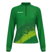 Кофта спортивная SECO® Astrada 26315307 женская цвет: зеленый (короткая молния)