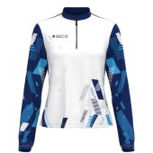 Кофта спортивная SECO® Forza 26315212 женская цвет: темно-синий (короткая молния)