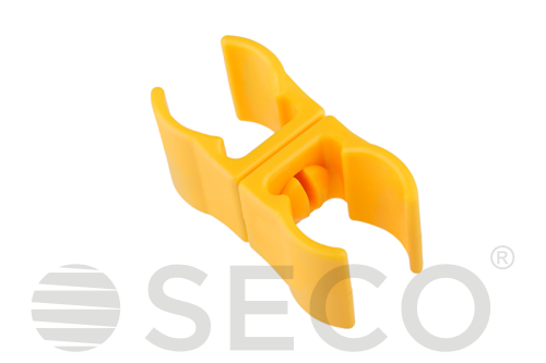 Клипса для слаломной стойки SECO® желтого цвета
