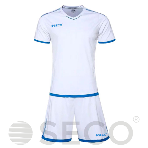 Футбольная форма SECO® Basic Set бело-синяя