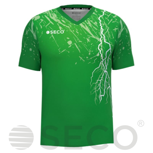 Футболка игровая SECO® Lightning 22221507 цвет: зеленый
