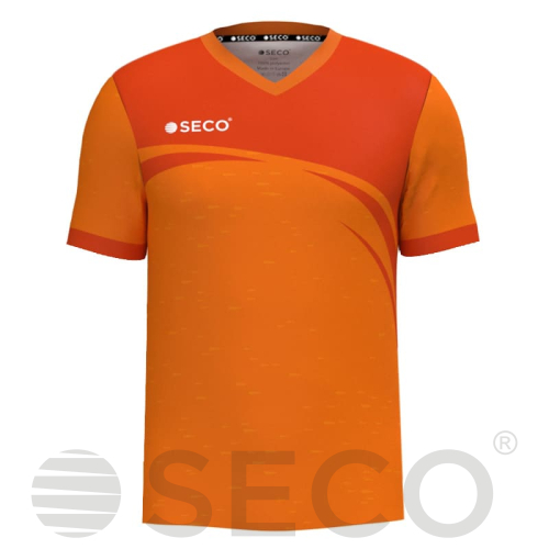 Футболка игровая SECO® Sandero 22224105 цвет: оранжевый
