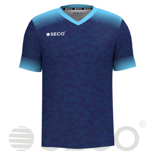 Футболка игровая SECO® Girona 22224212 цвет: темно-синий