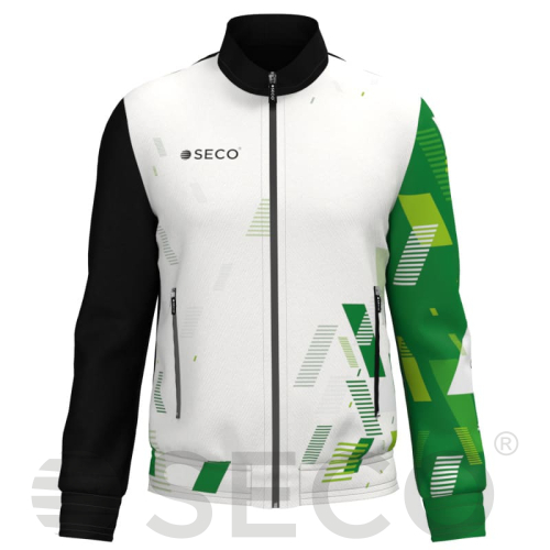 Кофта спортивная SECO® Forza Black 22310107 цвет: зеленый