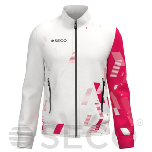 Кофта спортивная SECO® Forza White 22310209 цвет: розовый