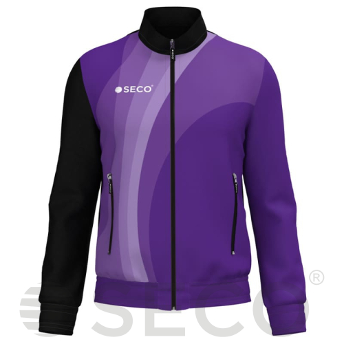 Кофта спортивная SECO® Davina Black 22220308 цвет: фиолетовый