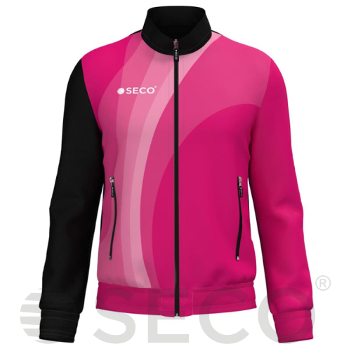 Кофта спортивная SECO® Davina Black 22220309 цвет: розовый