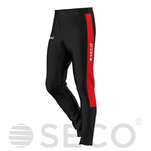 Штаны спортивные SECO® Reflex Black 22250302 цвет: красный