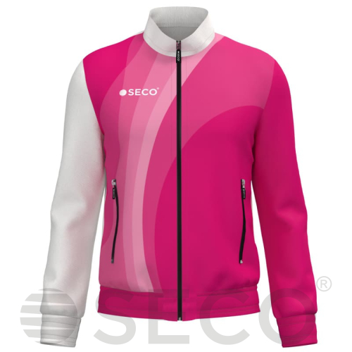 Кофта спортивная SECO® Davina White 22220409 цвет: розовый