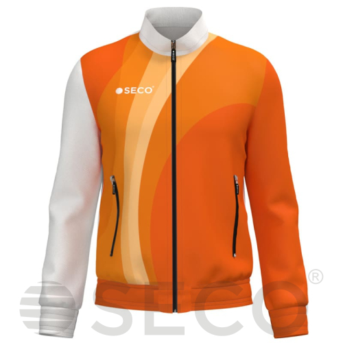 Кофта спортивная SECO® Davina White 22220405 цвет: оранжевый