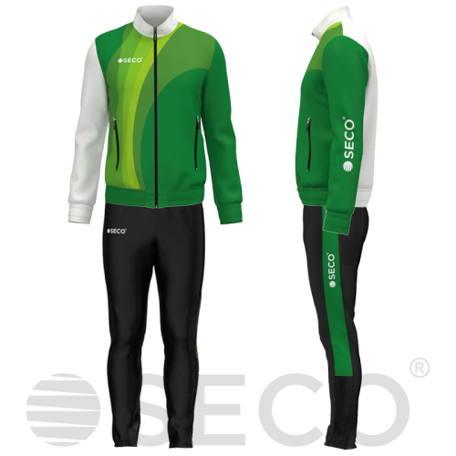 Спортивный костюм SECO® Davina White цвет: зеленый