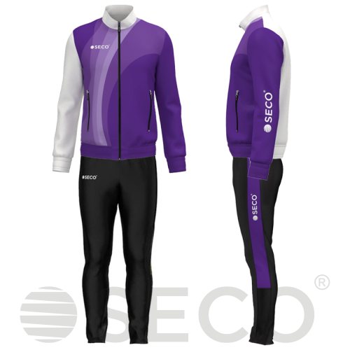 Спортивный костюм SECO® Davina White цвет: фиолетовый