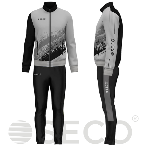 Спортивный костюм SECO® Astrada Black цвет: серый