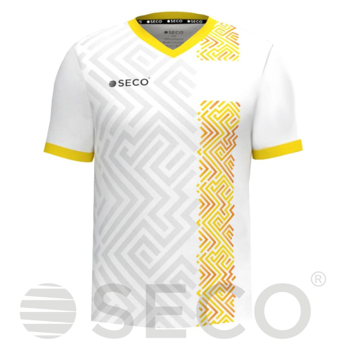 Футболка игровая SECO® Sefa White 22225103 цвет: желтый