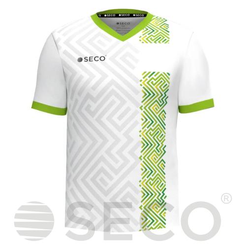 Футболка игровая SECO® Sefa White 22225107 цвет: зеленый