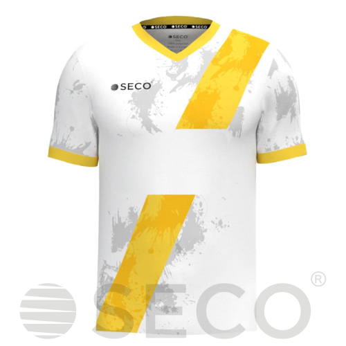 Футболка игровая SECO® Giuma White 22225203 цвет: желтый