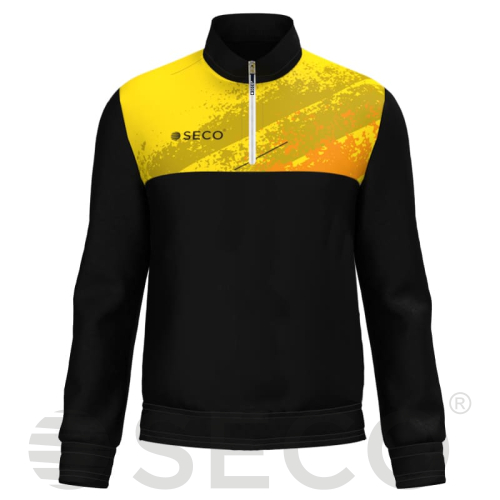 Кофта спортивная SECO® Astrada Black 22314103 цвет: желтый