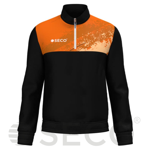 Кофта спортивная SECO® Astrada Black 22314105 цвет: оранжевый