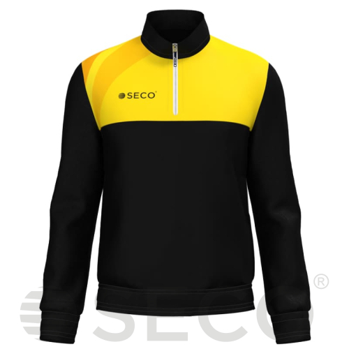 Кофта спортивная SECO® Davina Black 22314303 цвет: желтый