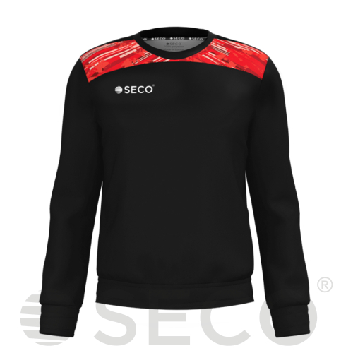 Кофта спортивна SECO® Ruida 25317401 колір: чорний/червоний