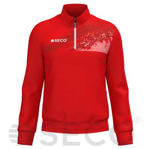 Кофта спортивна SECO® Astrada II 25314502 колір: червоний (коротка блискавка)