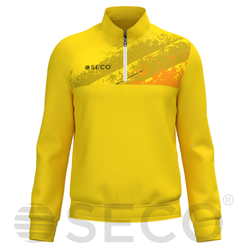 Кофта спортивна SECO® Astrada II 25314503 колір: жовтий (коротка блискавка)