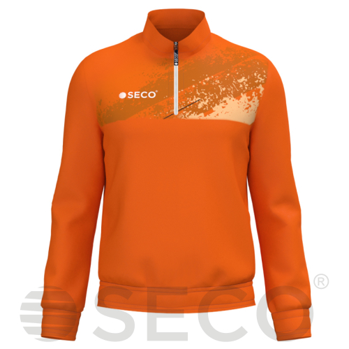 Кофта спортивна SECO® Astrada II 25314505 колір: помаранчевий (коротка блискавка)