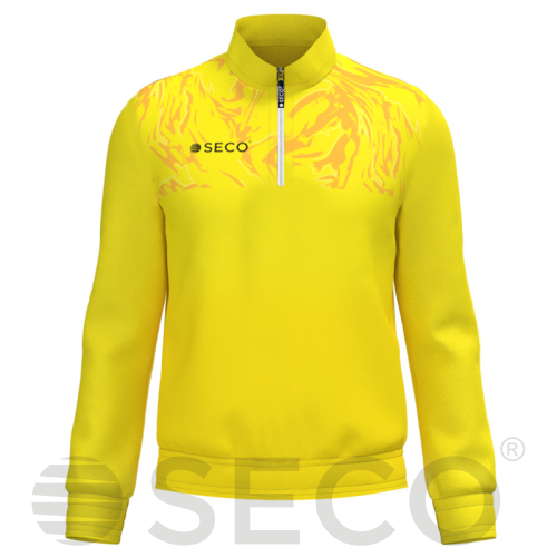 Кофта спортивна SECO® Laura II 25314603 колір: жовтий (коротка блискавка)