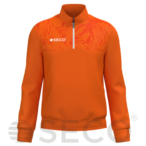 Кофта спортивна SECO® Laura II 25314605 колір: помаранчевий (коротка блискавка)