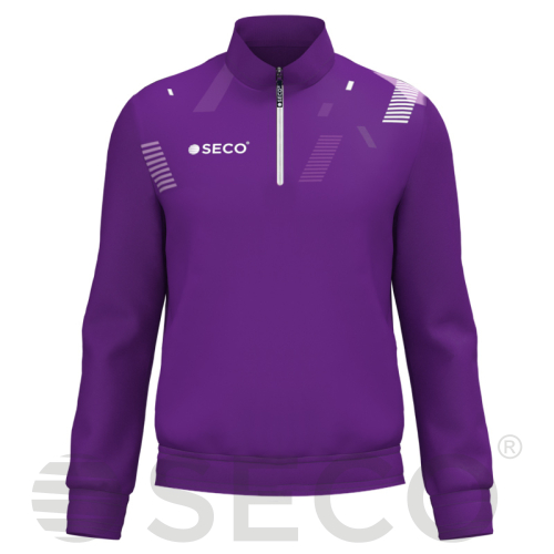 Кофта спортивна SECO® Forza II 25314708 колір: фіолетовий (коротка блискавка)