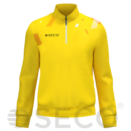 Кофта спортивна SECO® Forza II 25314703 колір: жовтий (коротка блискавка)