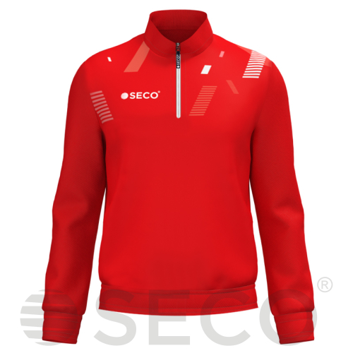 Кофта спортивна SECO® Forza II 25314702 колір: червоний (коротка блискавка)