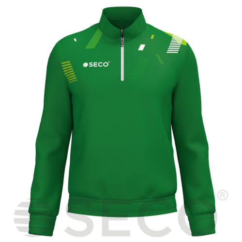 Кофта спортивна SECO® Forza II 25314707 колір: зелений (коротка блискавка)
