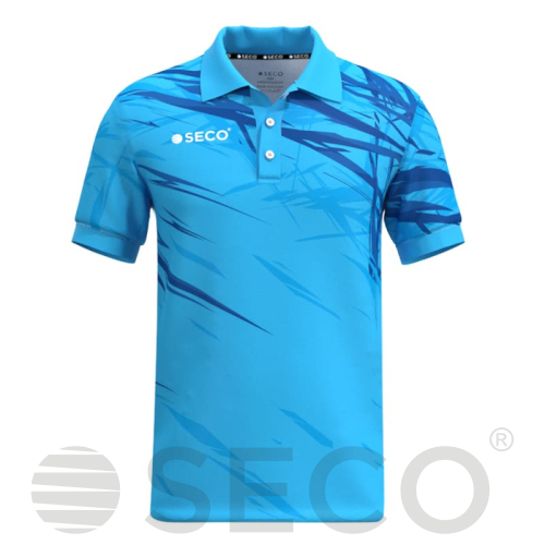 Футболка Поло SECO® Meteor 25240411 цвет: голубой