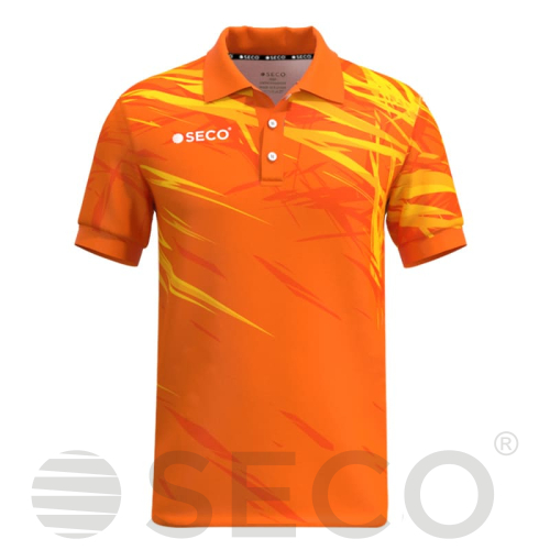 Футболка Поло SECO® Meteor 25240405 цвет: оранжевый