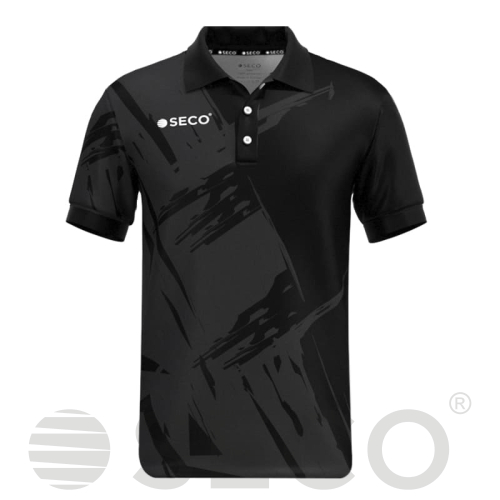 Футболка Поло SECO® Paradox 25240901 цвет: черный